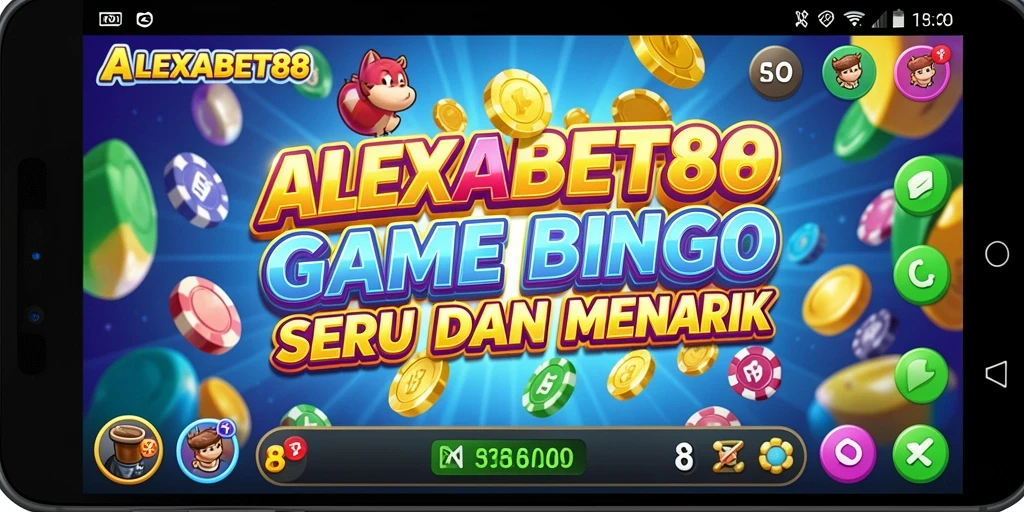 Tampilan permainan Bingo ALEXABET88 yang seru dan interaktif.