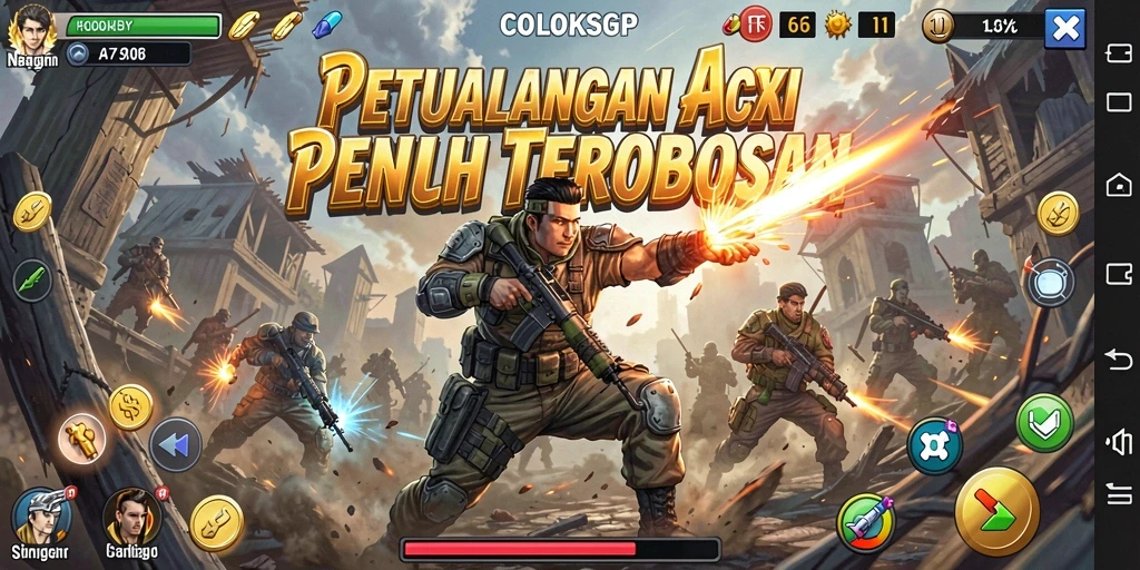 Tampilan menarik dari gameplay COLOKSGP yang penuh aksi.