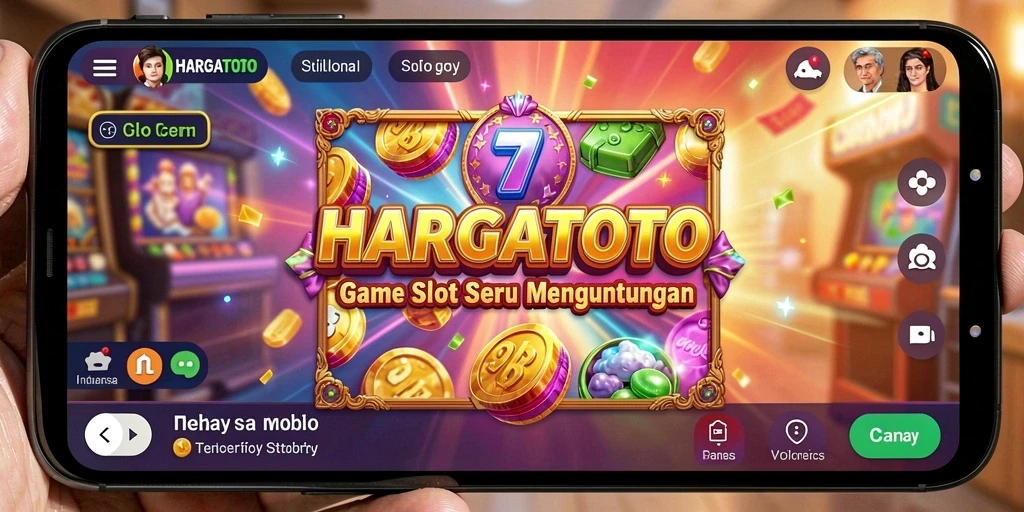 Tampilan gameplay slot HARGATOTO yang menarik dan seru.