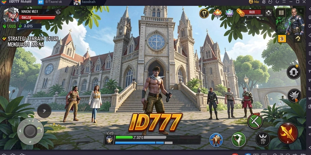 Gameplay menegangkan dalam ID777 saat merancang strategi kemenangan.