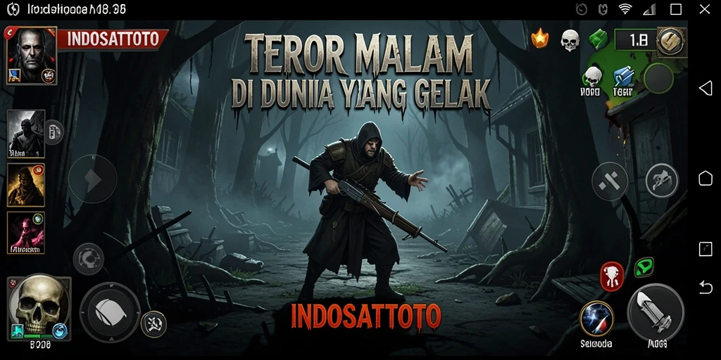 Gameplay menegangkan dengan suasana horor yang mencekam.
