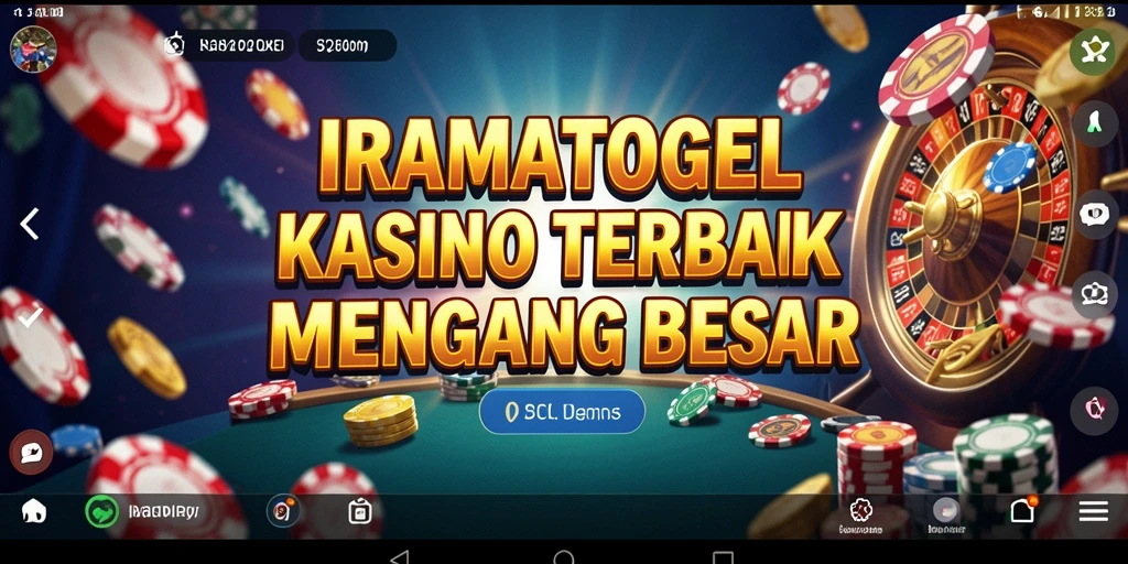 Tampilan menarik dari gameplay Kasino di IRAMATOGEL.