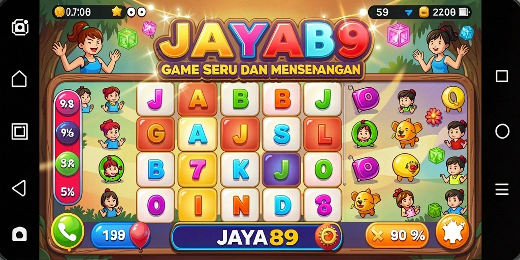 Tampilan gameplay JAYA89 dengan suasana Bingo yang seru.