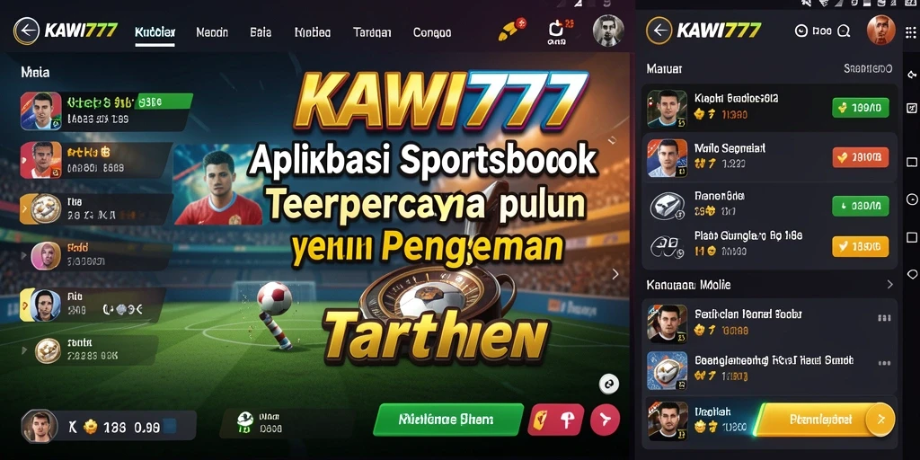 Tampilan gameplay KAWI777 yang user-friendly dan menarik.