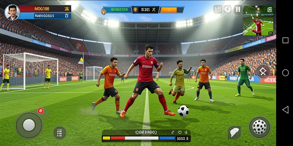Tampilan gameplay MDG188 yang menarik dan seru.