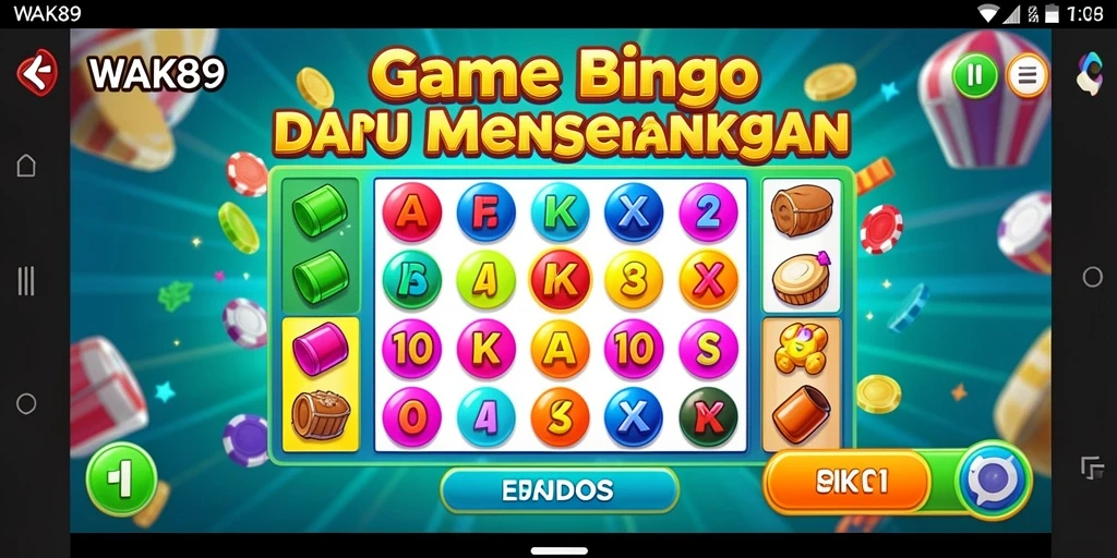 Tampilan gameplay WAK89 yang seru dan menantang di layar.