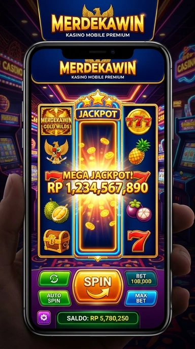 Proses unduh aplikasi di merdekawin yang cepat dan efisien.